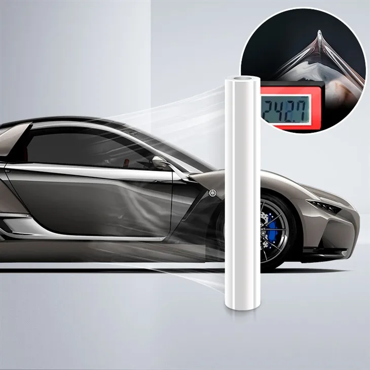 NICK Clear Paint Protection Film On Car